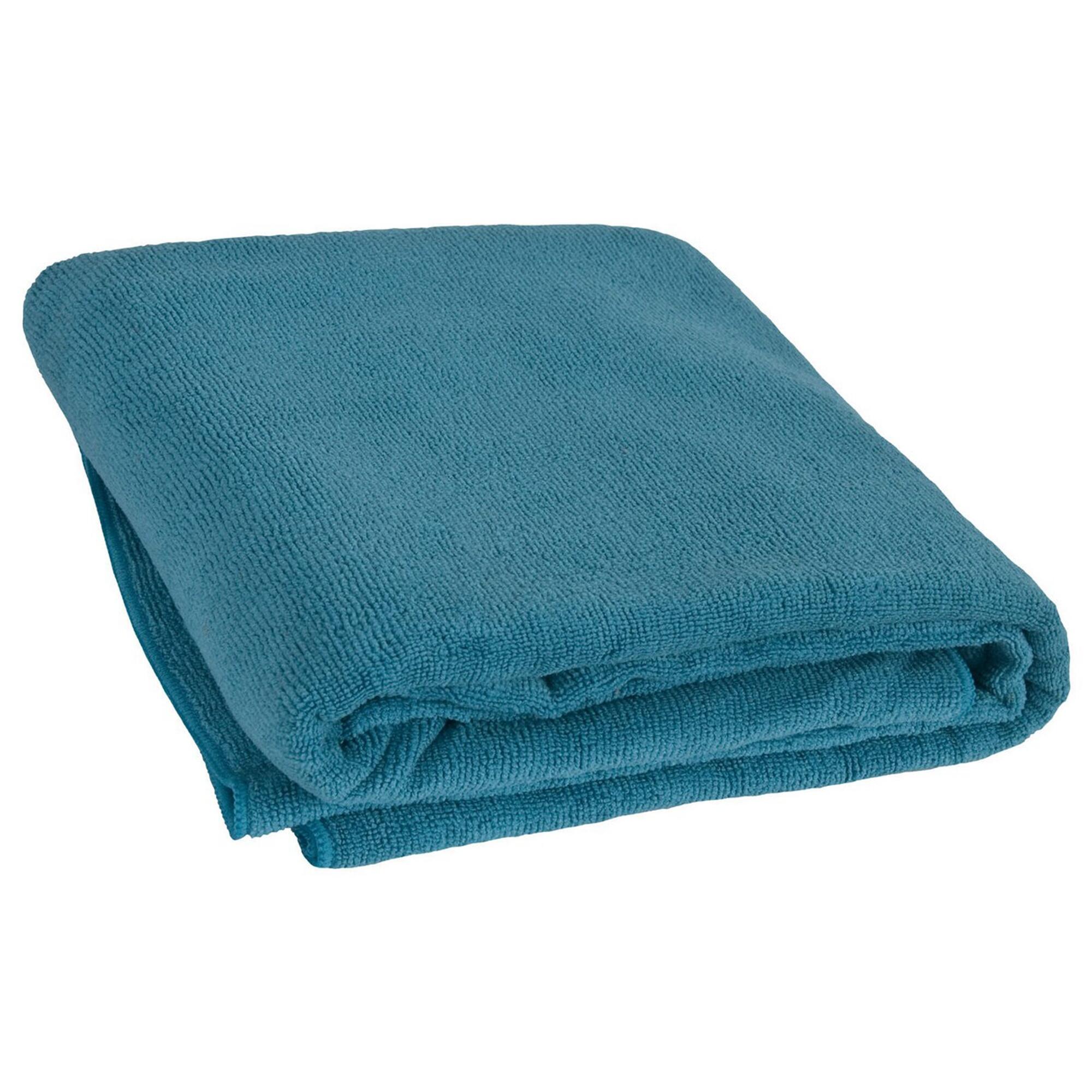 TRESPASS Wringin Soft Touch Mega Size Terry Towel (Blue Bottle)