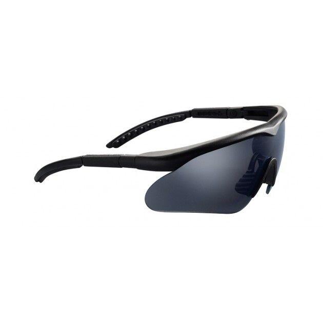 SwissEye Raptor Black Schießbrille mit Wechselgläsern
