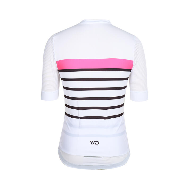 Maillot de cyclisme femme NAVY blanc/noir