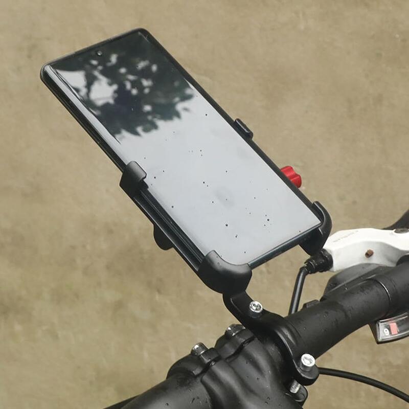 Uchwyt rowerowy aluminiowy na telefon obrotowy Wheel Up GB101