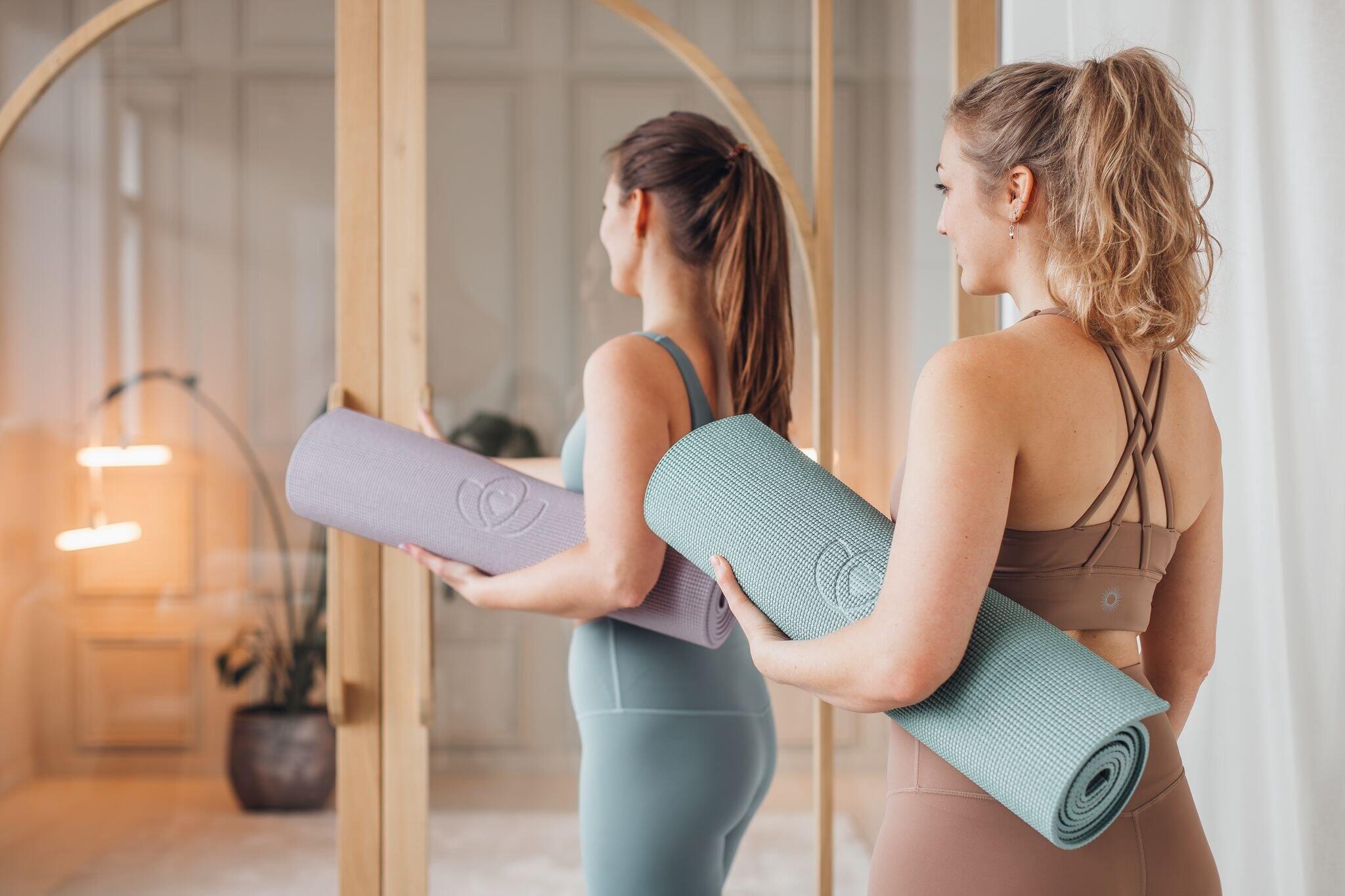 Lotus Yogamat sticky extra dik asgroen 2/5