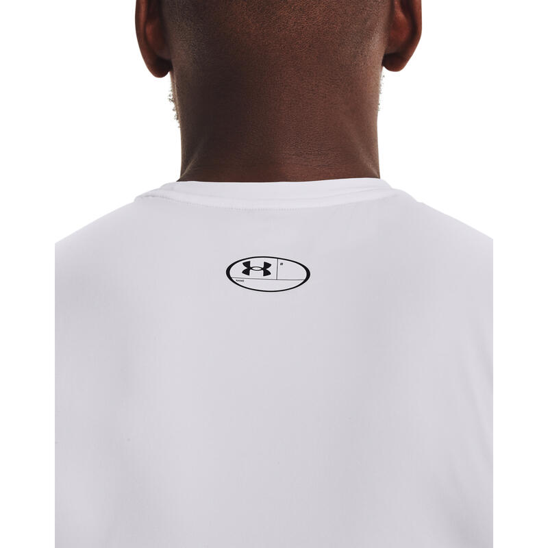 Maillot de corps Under Armour Hg Armour Comp Sl, Blanc, Hommes