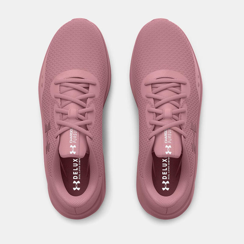 CHAUSSURE DE COURSE UNDER ARMOUR ROSE UA CHARGED PURSUIT 3