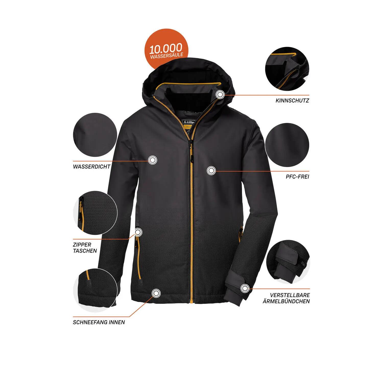 KILLTEC Jungen Skijacke KSW 177 BYS SKI JCKT 5/5