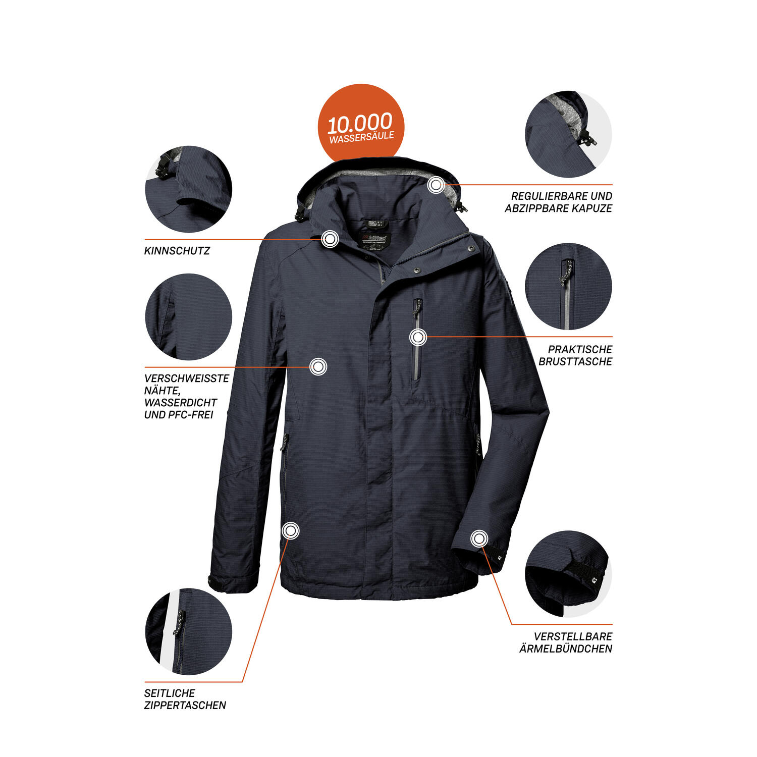 Herren Outdoorjacke KOS 256 6/6