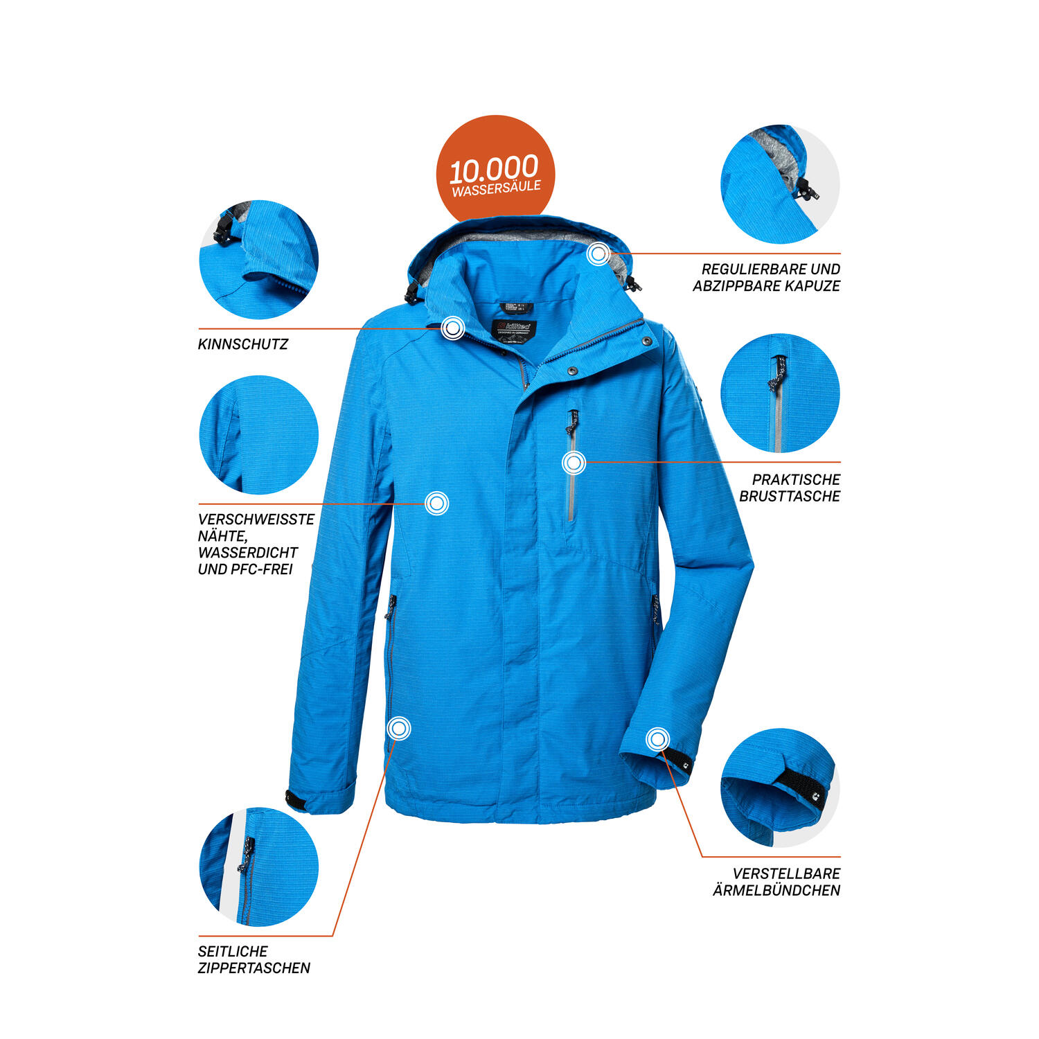 Herren Outdoorjacke KOS 256 6/6