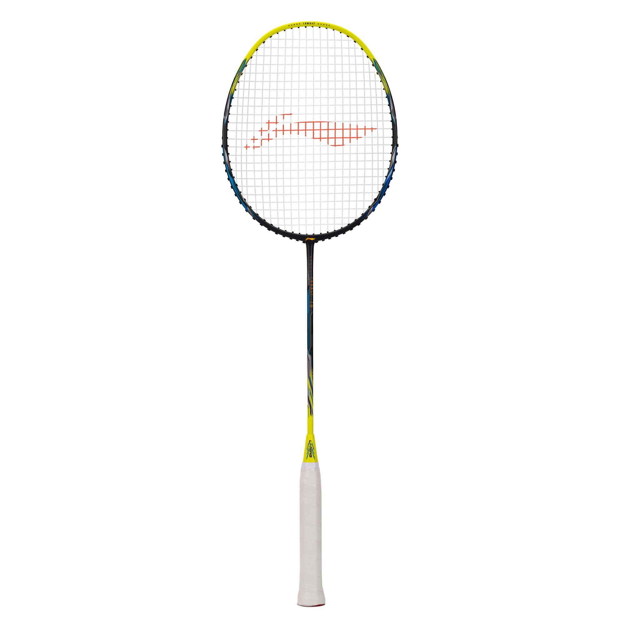COMBAT-Z8 (84G) Unstrung Badminton Racket (Dk Grey/Lime Blue)