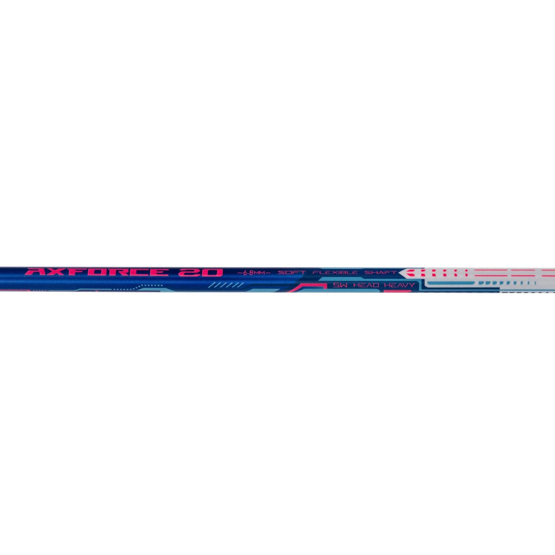 Axforce 20 Unstrung Badminton Racket (Blue/White)