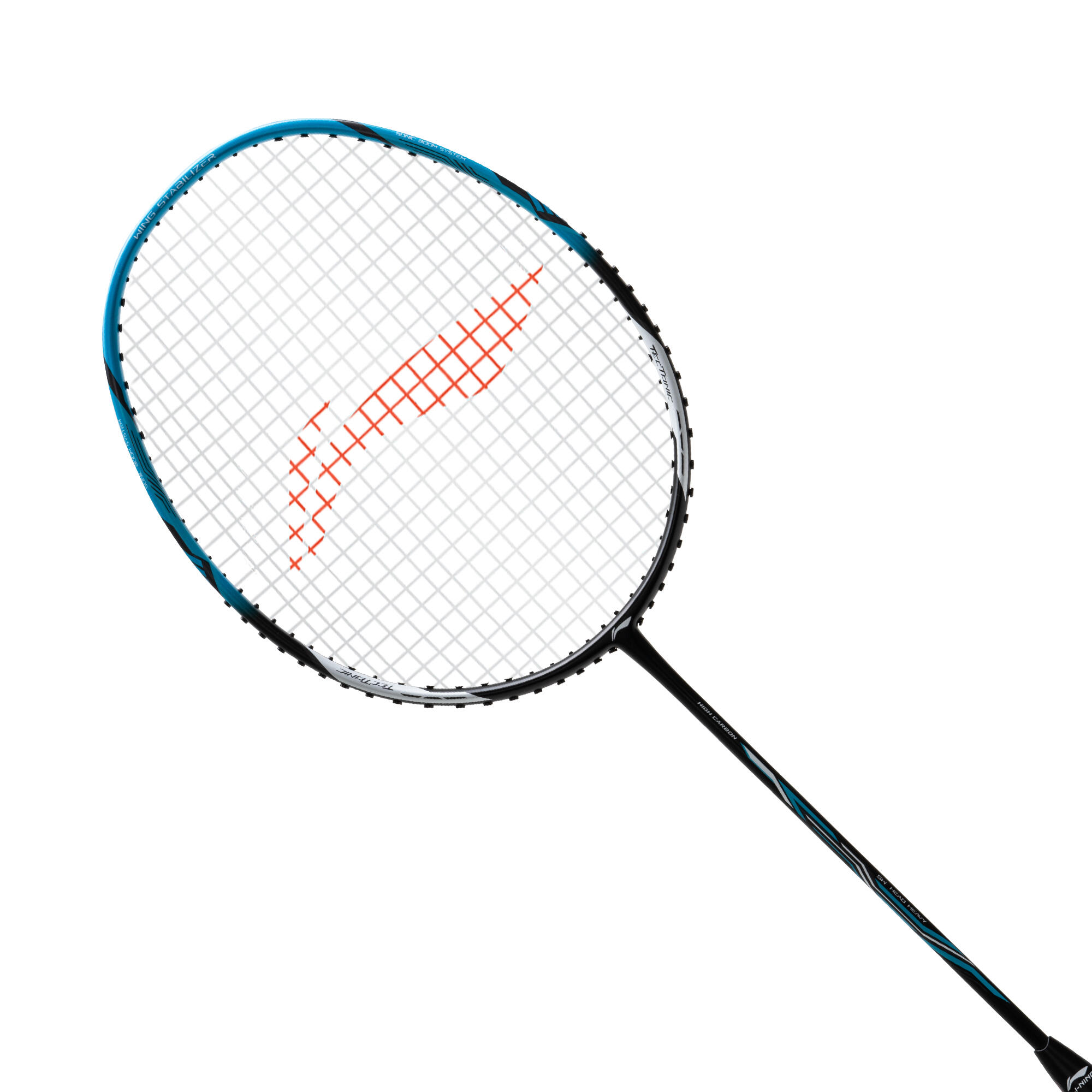 Tectonic 1 S Unstrung Badminton Racket (Black/Red)