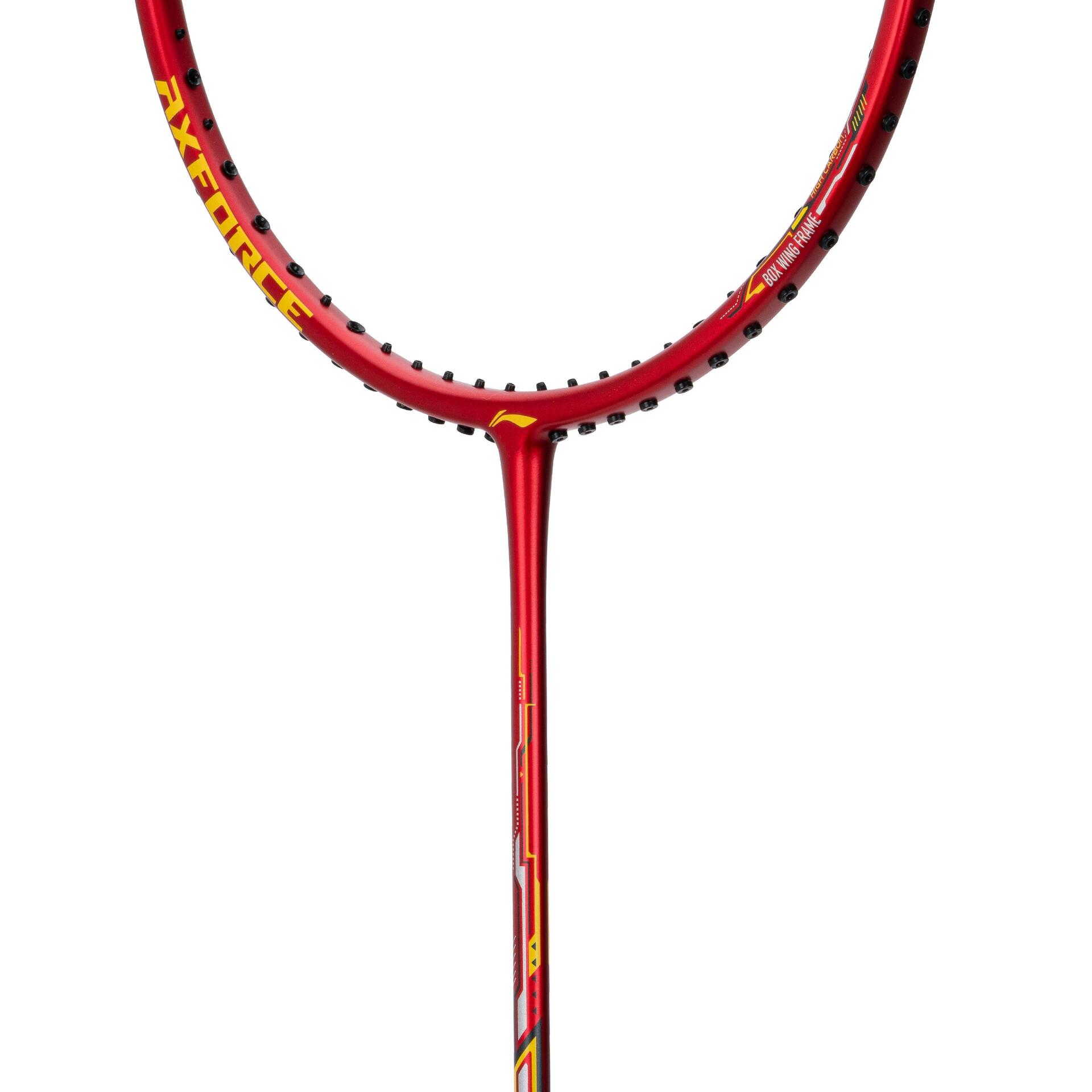 Axforce 20 R Series Unstrung Badminton Racket (Red/Black)