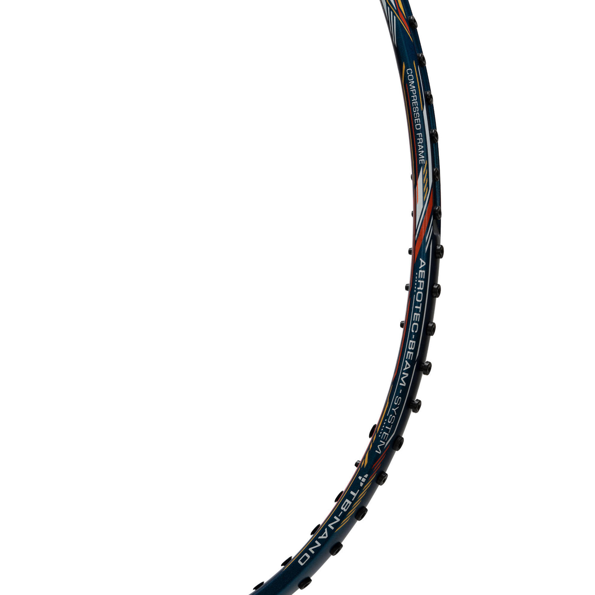 Windstrom Superlight Racket SS-100 SuperLight Unstrung Badminton Racket (Navy/Sunglow)