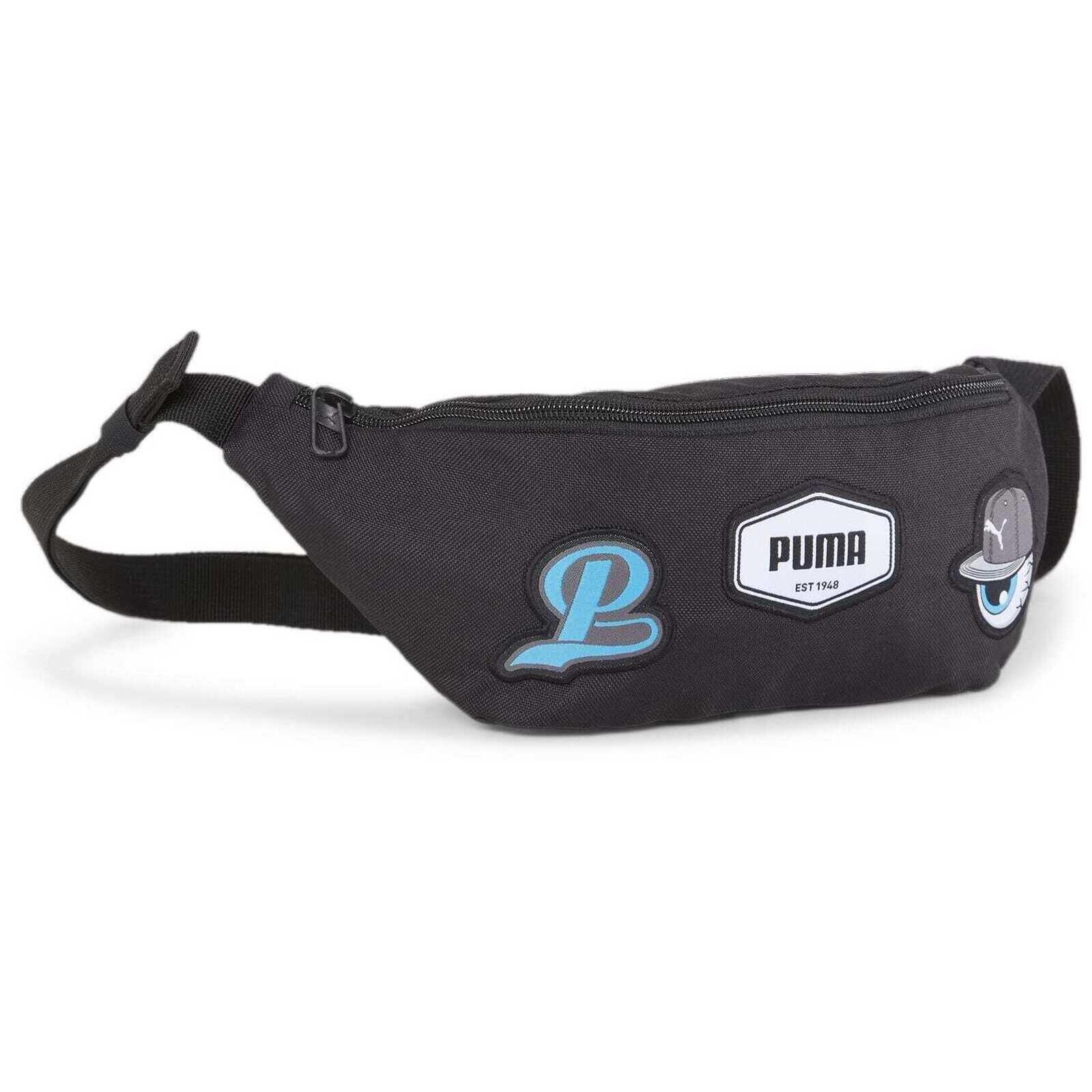 PUMA Bolsa Puma Patch Waist Bag 1.5 L, Preto, Unissex