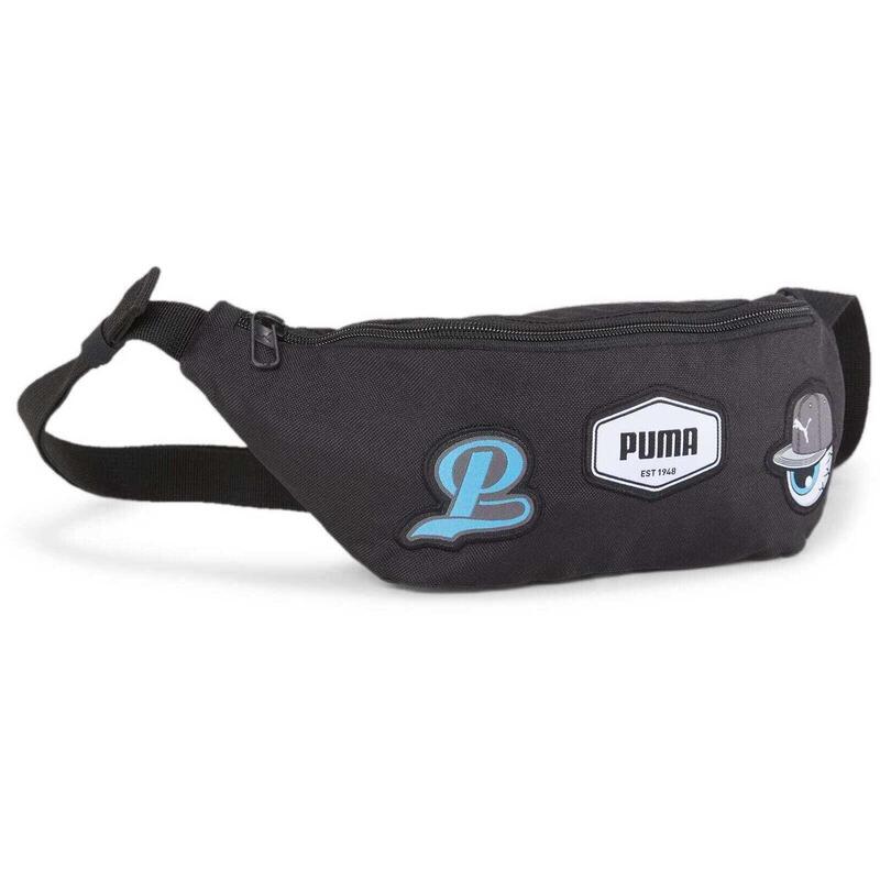 Borseta unisex Puma Patch Waist Bag 1.5 L, Negru