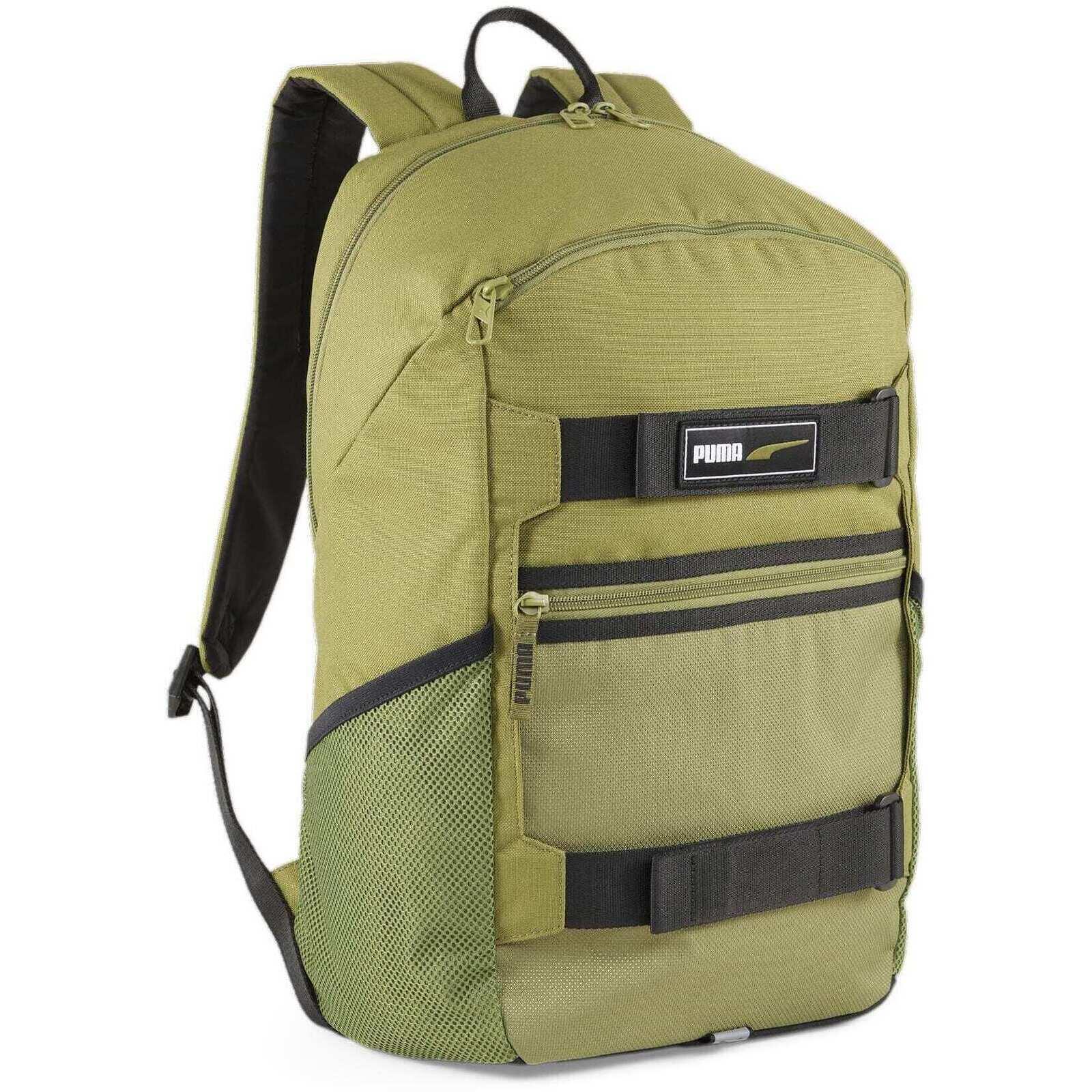 Mochila puma deck backpack 22 l, verde, unissex