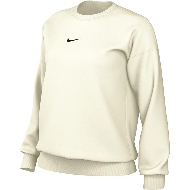 Bluza femei Nike Sportswear Phoenix Fleece, Alb