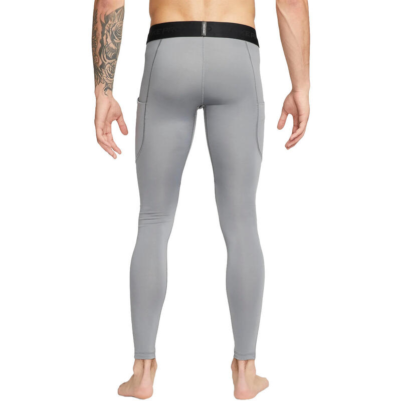 Broek Nike Dri-FIT Fitness Tights, Grijs, Mannen