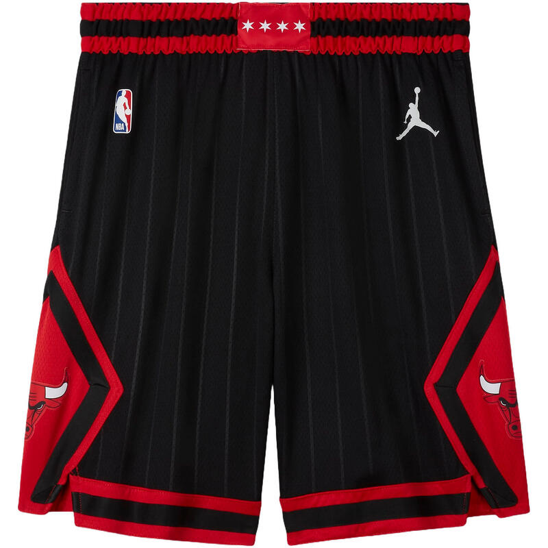 Pantaloni scurti barbati Nike Chicago Bulls Statement, Negru