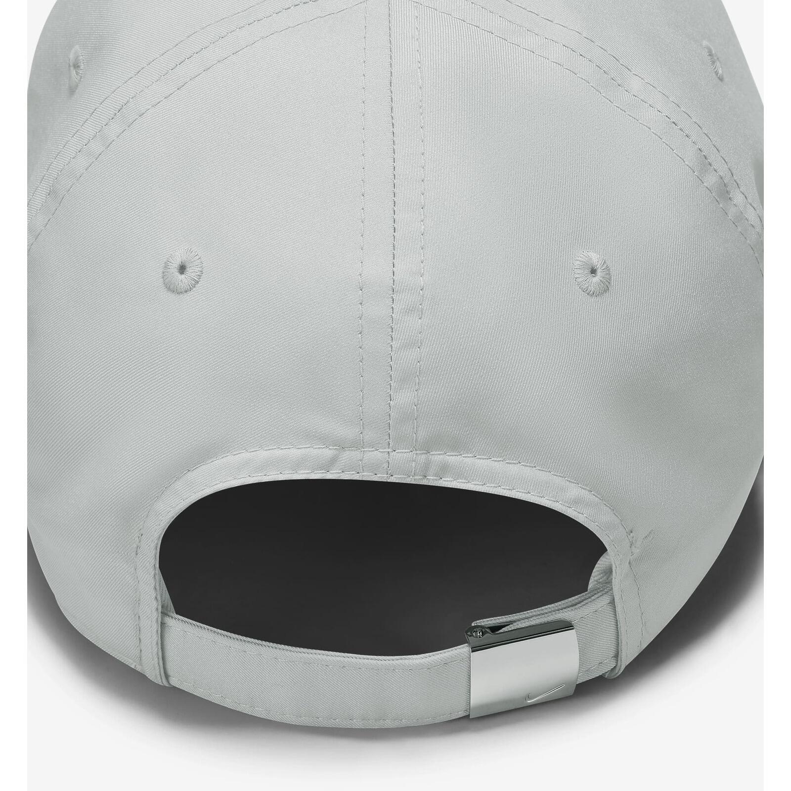 Kap Nike Dri-FIT Club Unstructured Metal Swoosh Cap, Grijs, Uniseks 4/5
