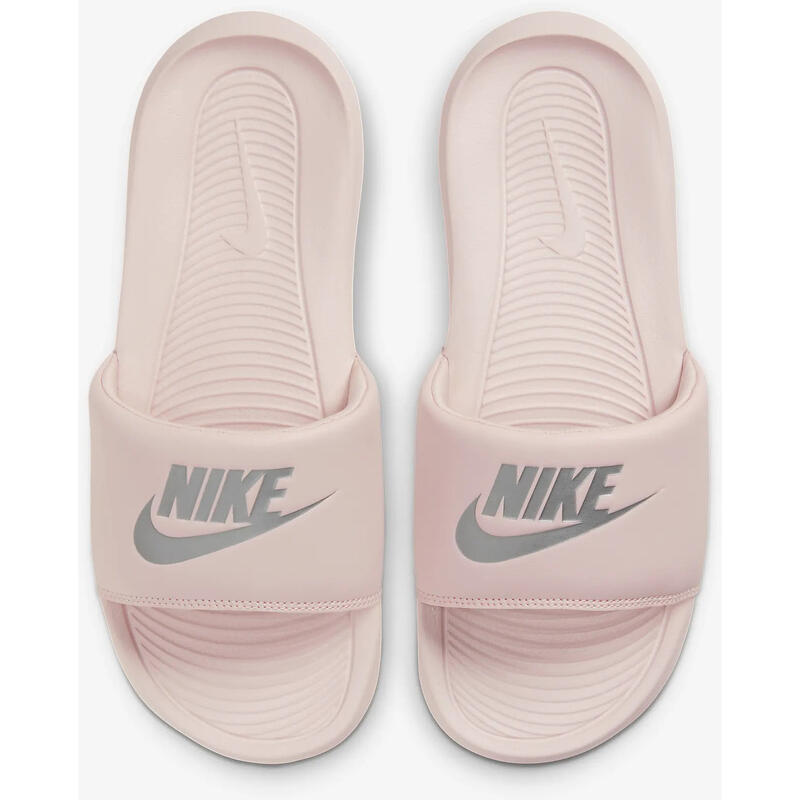 Slapi femei Nike Victori One Slide, Roz