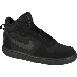 Baskets Nike Court Borough (GS), Noir, Enfants