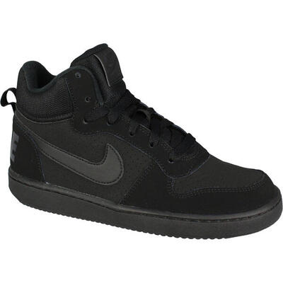 Sneakers nike court borough (gs). zwart. kinderen