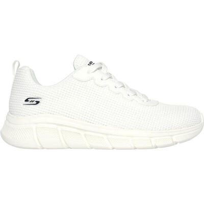 Sneakers skechers bobs b flex-visionar. wit. dames