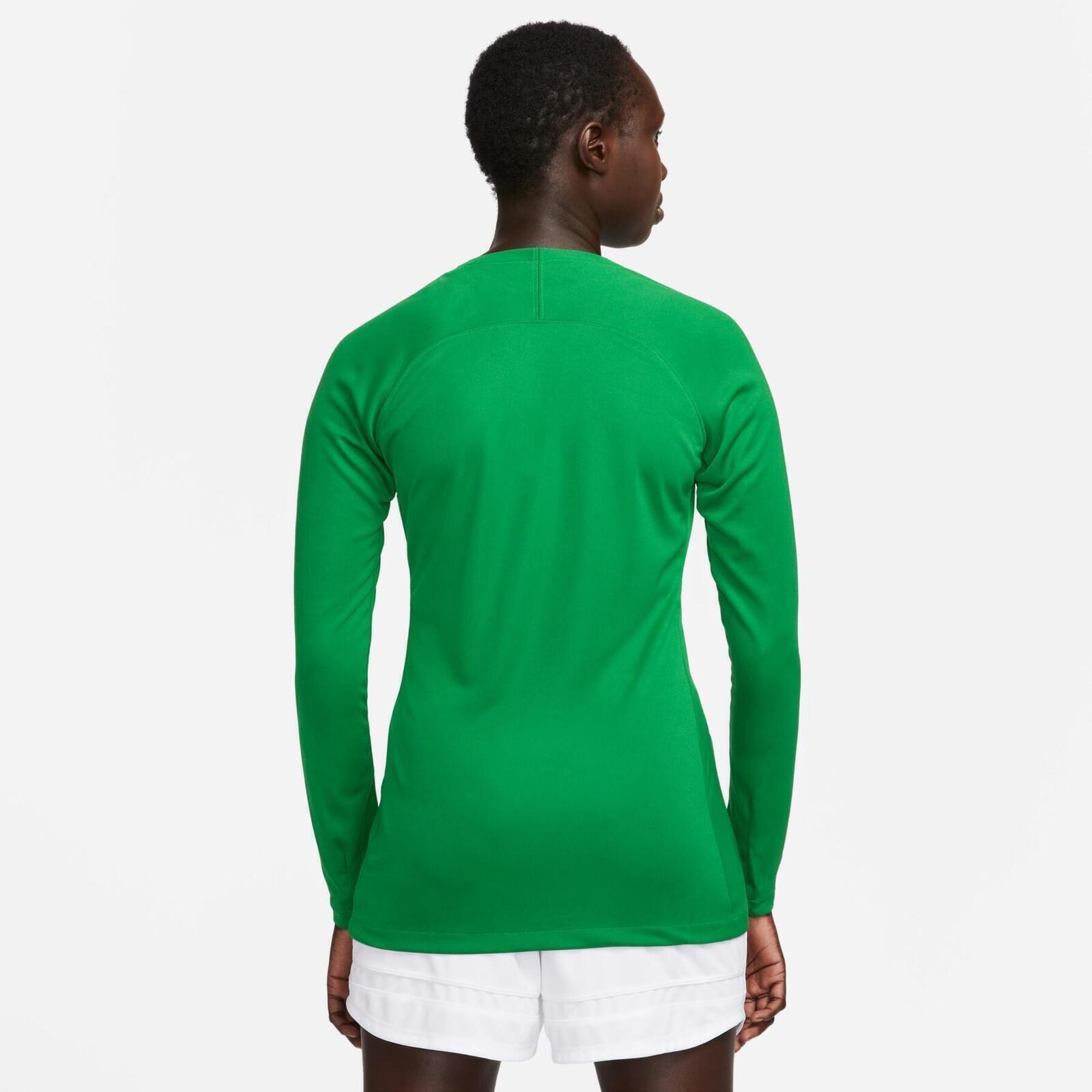 Maglie maniche lunghe da calcio donna nike verde 2/5