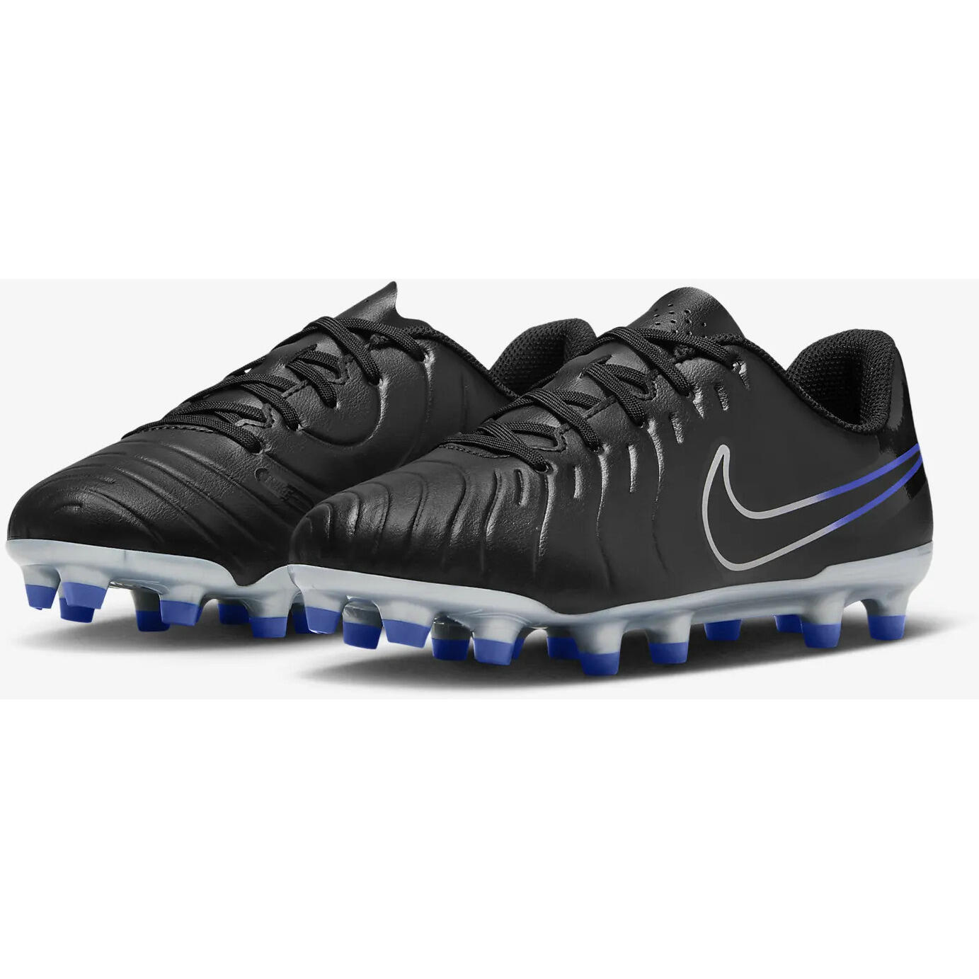 Botas de fútbol Nike Jr Legend 10 Club FgMg, Negro, Niños 3/5