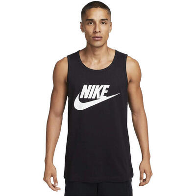 Onderhemd nike tank icon futura. zwart. mannen