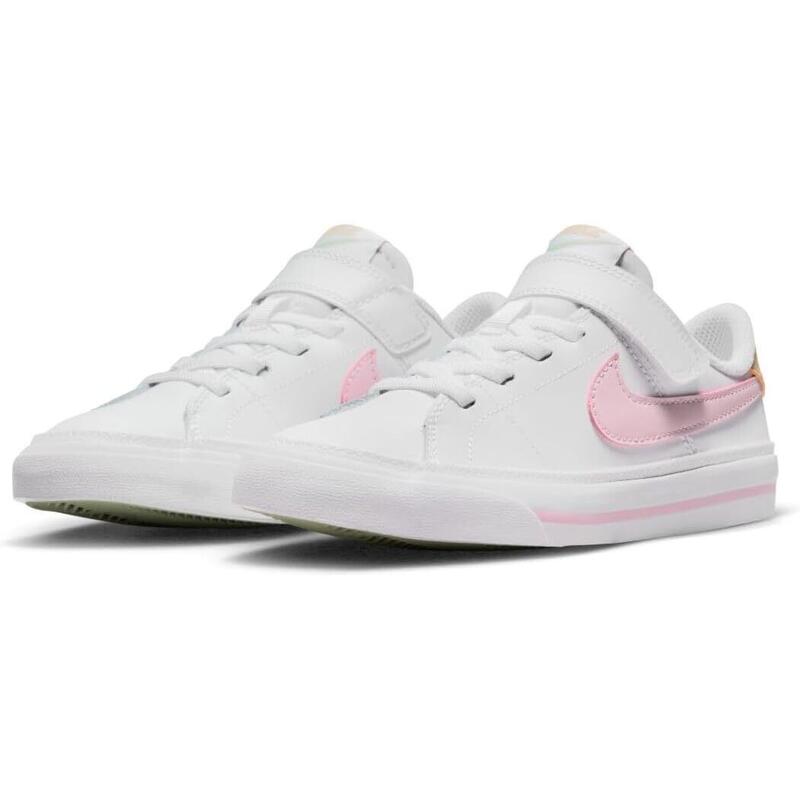 Pantofi sport copii Nike Court Legacy, Alb