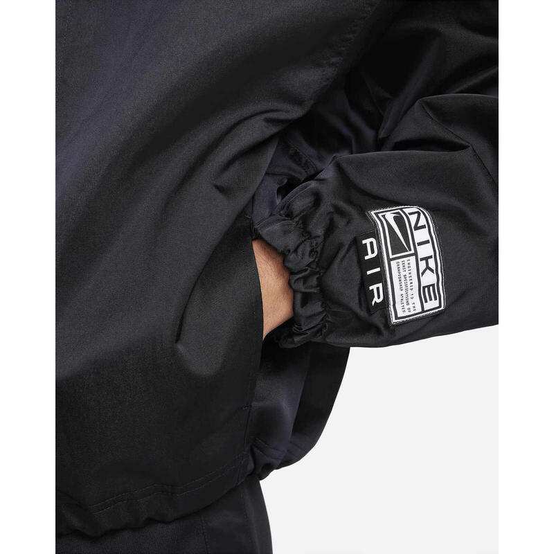 Chaqueta Nike Air Oversized Woven Bomber Jacket, Negro, Mujer