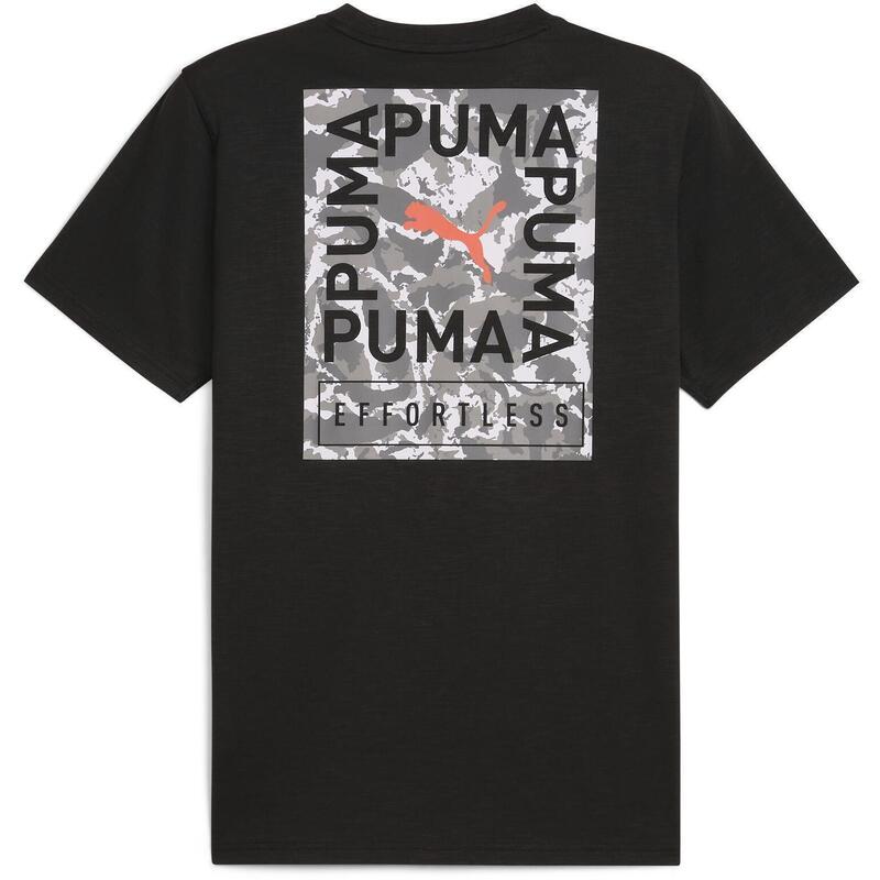 Póló Puma Graphic Engineered For Strength Tee, Fekete, Férfiak