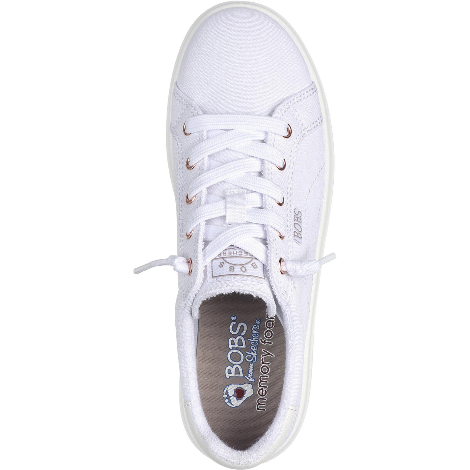 Baskets Skechers Bobs D'Vine, Blanc, Femmes 2/6