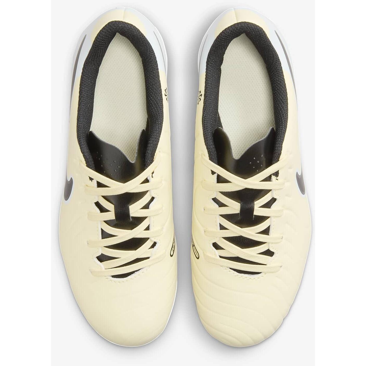 Botas de fútbol Nike Jr. Tiempo Legend 10 Club, Amarillo, Niños 2/5