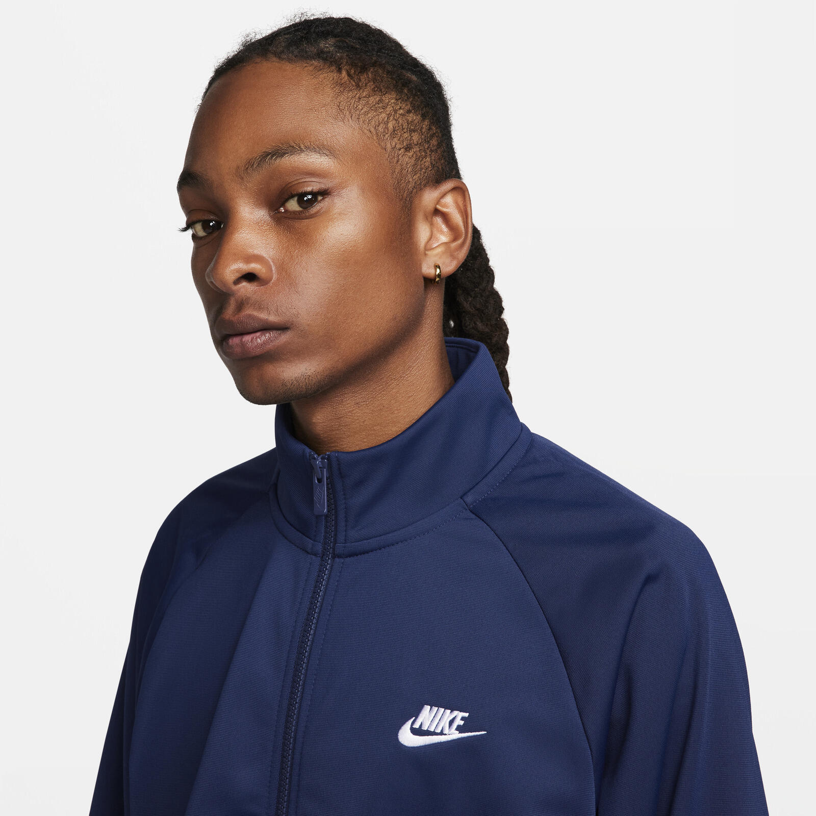 Chándal Nike Club Poly-Knit Tracksuit, Azul, Hombre 3/5