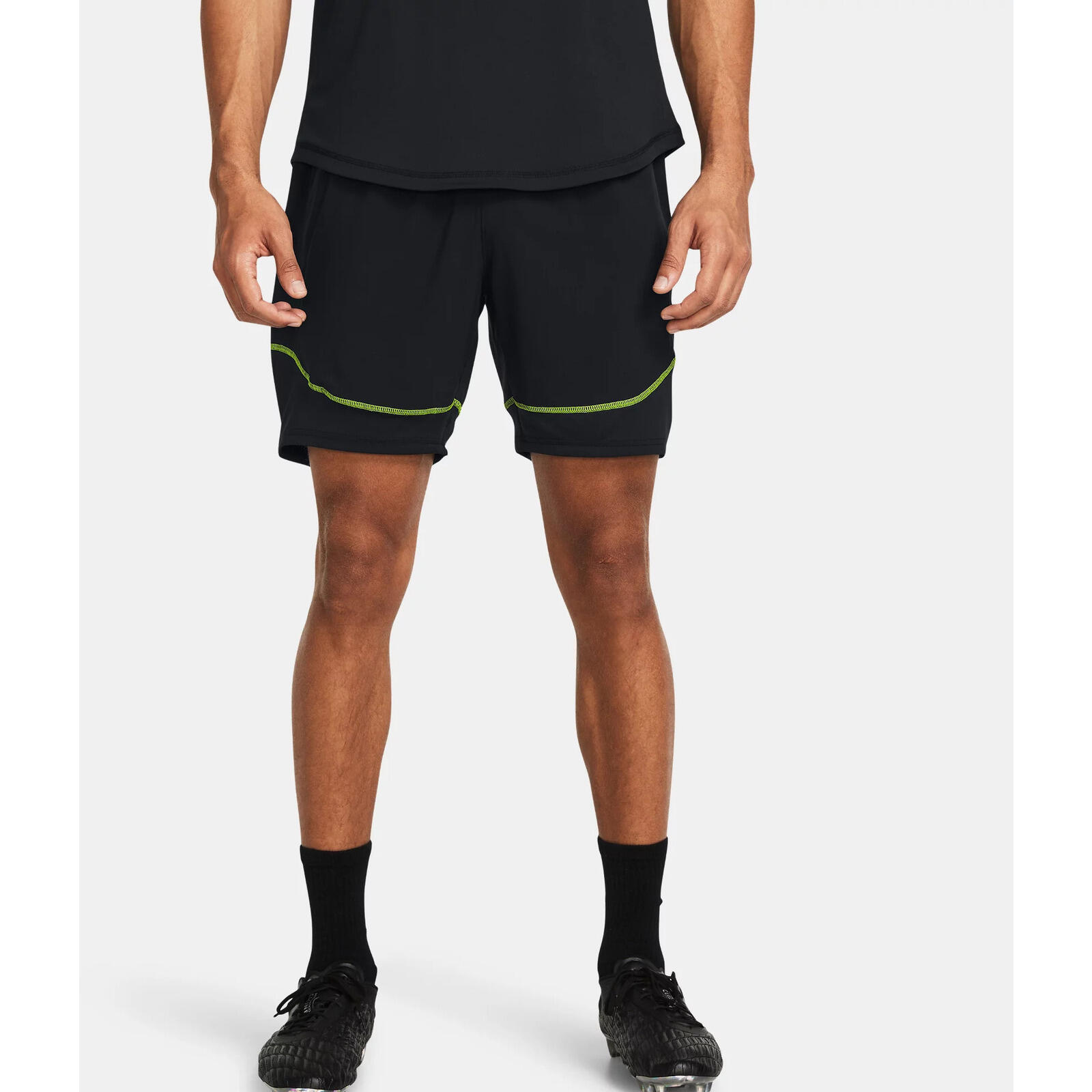 Korte broek Under Armour Challenger Pro Training Shorts, Zwart, Mannen 4/5