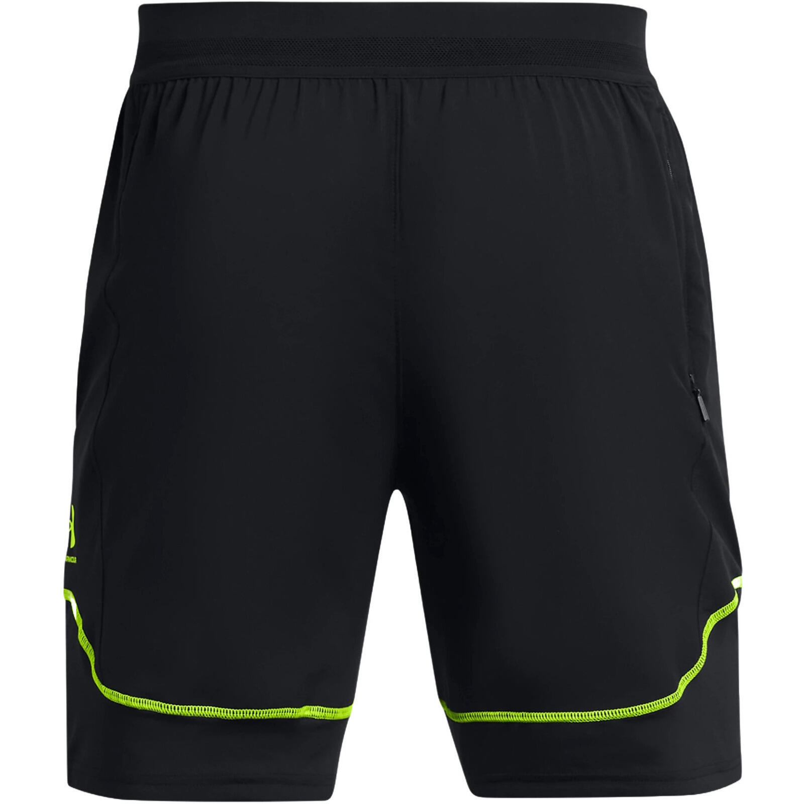 Korte broek Under Armour Challenger Pro Training Shorts, Zwart, Mannen 2/5