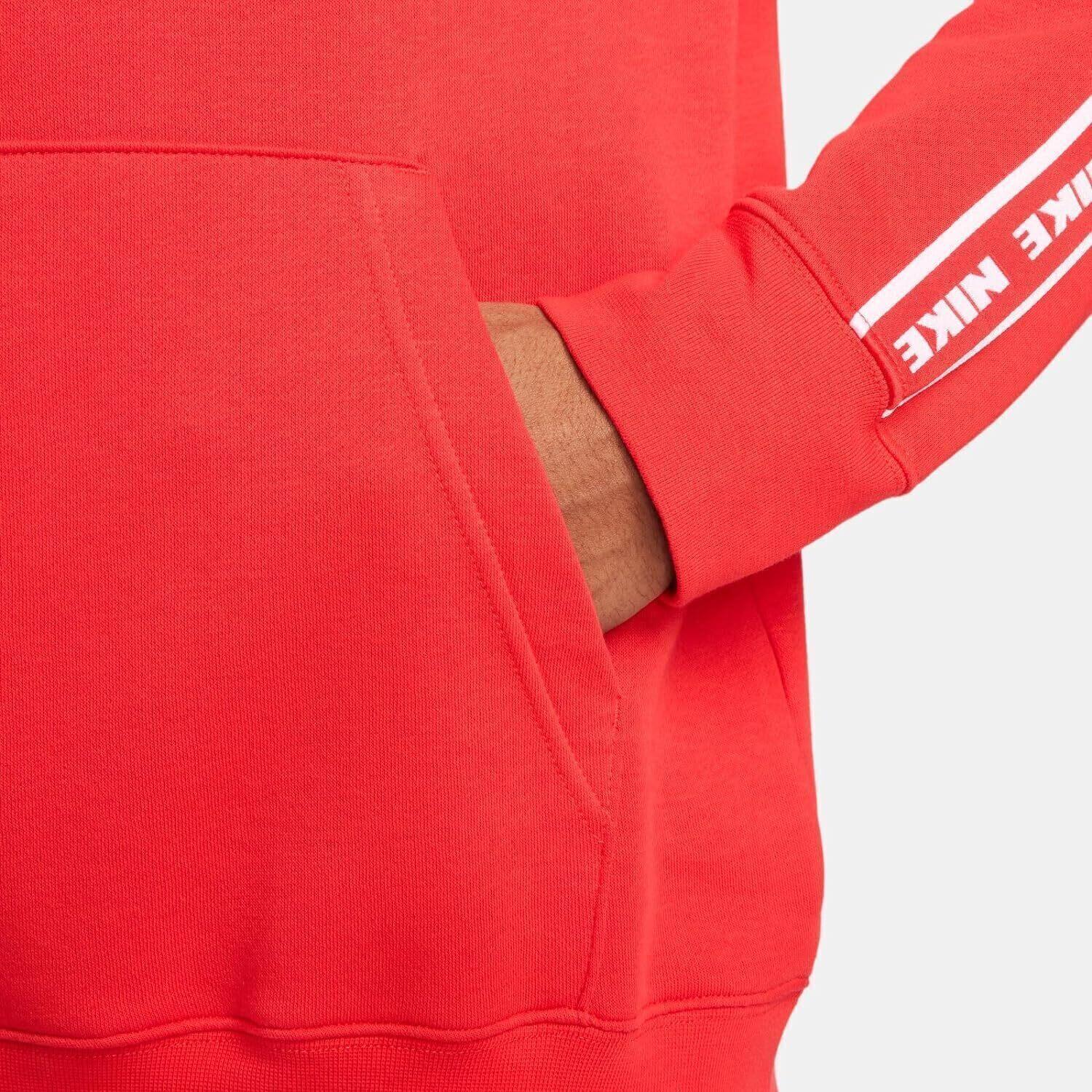 Chándal Nike Club Fleece, Rojo, Hombre 4/5