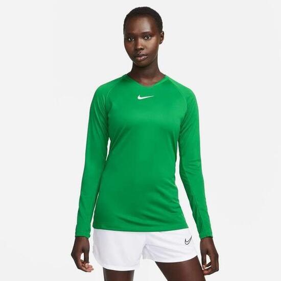 Maglie maniche lunghe da calcio donna nike verde