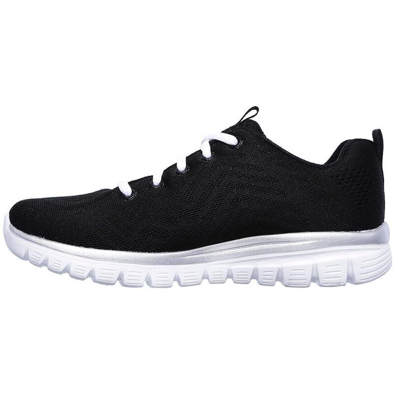 Pantofi sport femei Skechers Get Connected, Negru