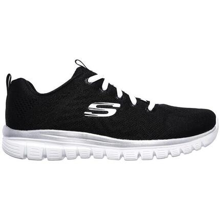 Baskets Skechers Get Connected, Noir, Femmes
