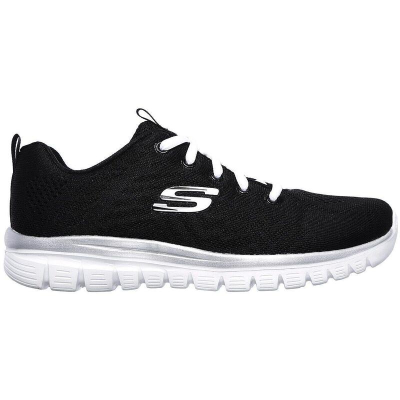 Sneakers Skechers Get Connected, Zwart, Dames