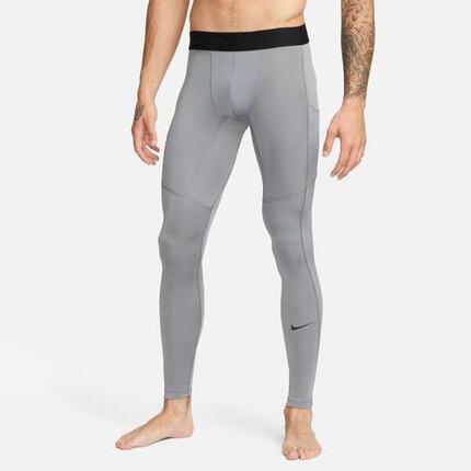 Broek Nike Dri-FIT Fitness Tights, Grijs, Mannen
