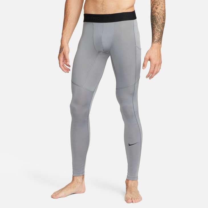 Nadrág Nike Dri-FIT Fitness Tights, Szürke, Férfiak