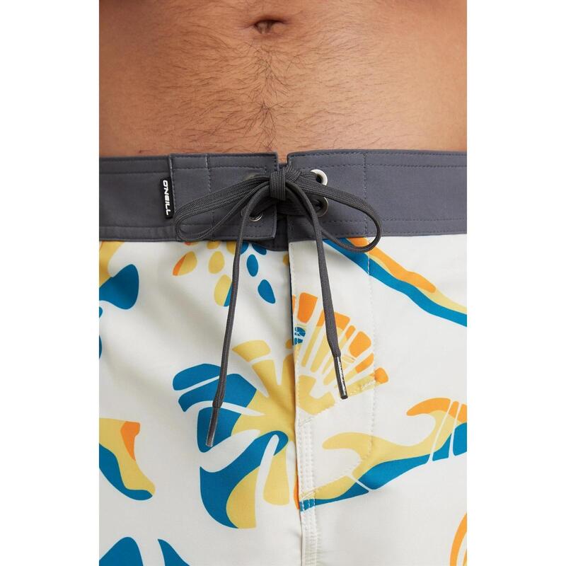 Mysto 20'' Boardshorts férfi fürdőnadrág - fehér