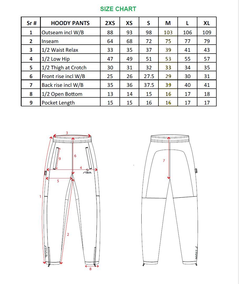 Pantalon Hoodie Pants Pro Black 3/3