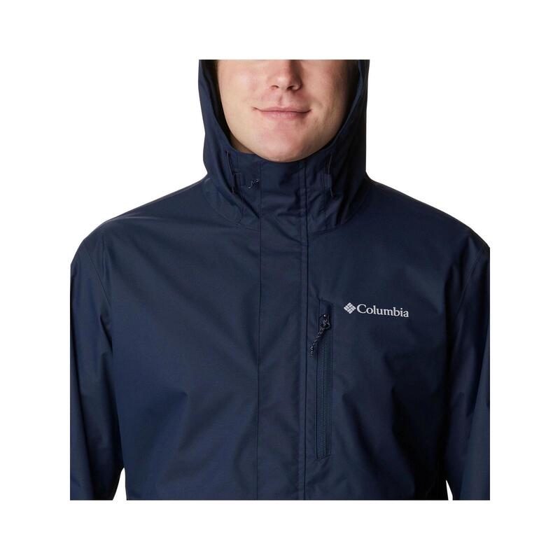 Regenmantel Hikebound Jacket Herren - blau