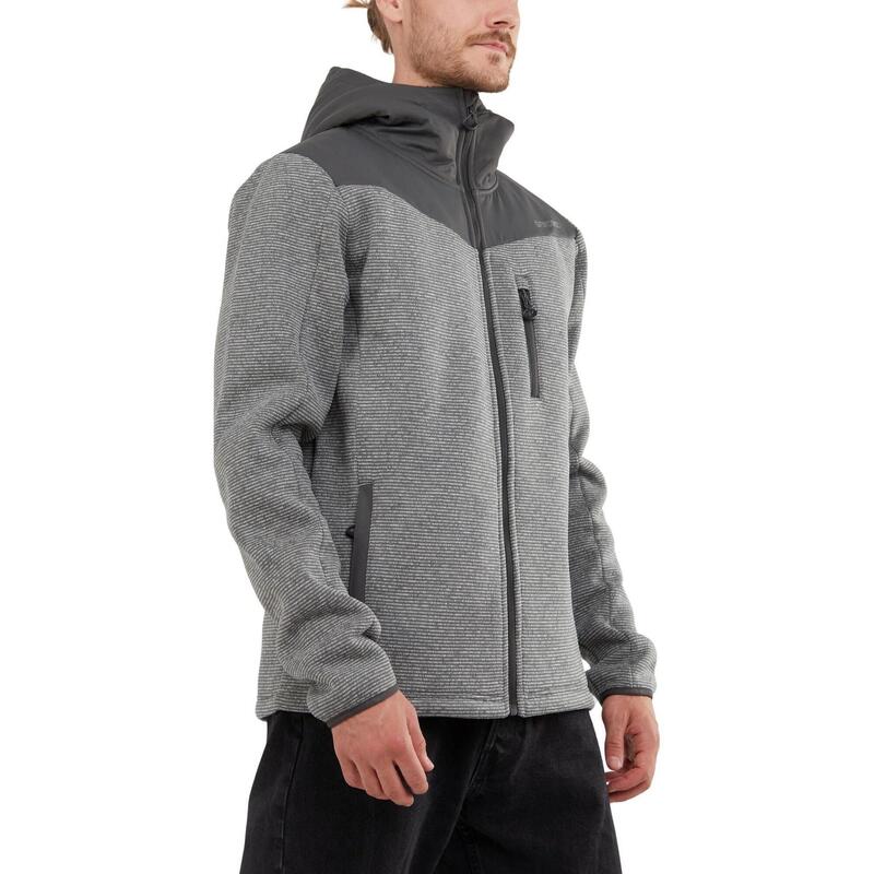 Ashford Insulated Fleece Jacket férfi polár pulóver - szürke