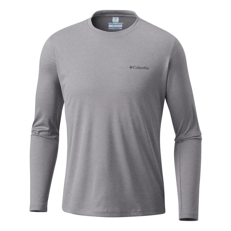 Tricou cu maneci lungi, pentru sport Zero Rules Long Sleeve Shirt - gri barbati