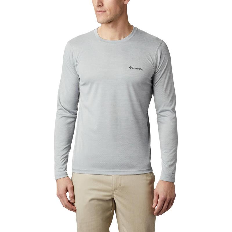 Zero Rules Long Sleeve Shirt męska koszulka sportowa z długim rękawem - szary